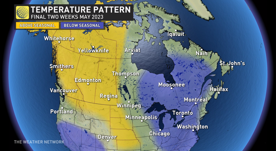 May 2023 Outlook - Temp Pattern - Final Ten Days Of May