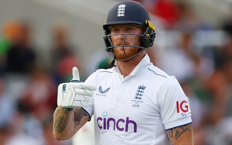 Thumbs up from Stokes, but England are up against it at Lord's