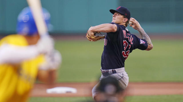 Guardians' Plesac throws ball out of Fenway, Bosox end skid –