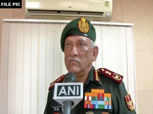 Chief of Defence Staff Gen Bipin Rawat in conversation with ANI. (Photo/ANI)