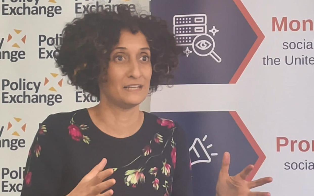 Katharine Birbalsingh gives her first speech as chairman of the Social Mobility Commission - PA Wire