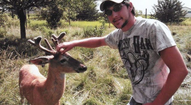 Calen died  in 2016, aged just 21. Photo: Associated Press