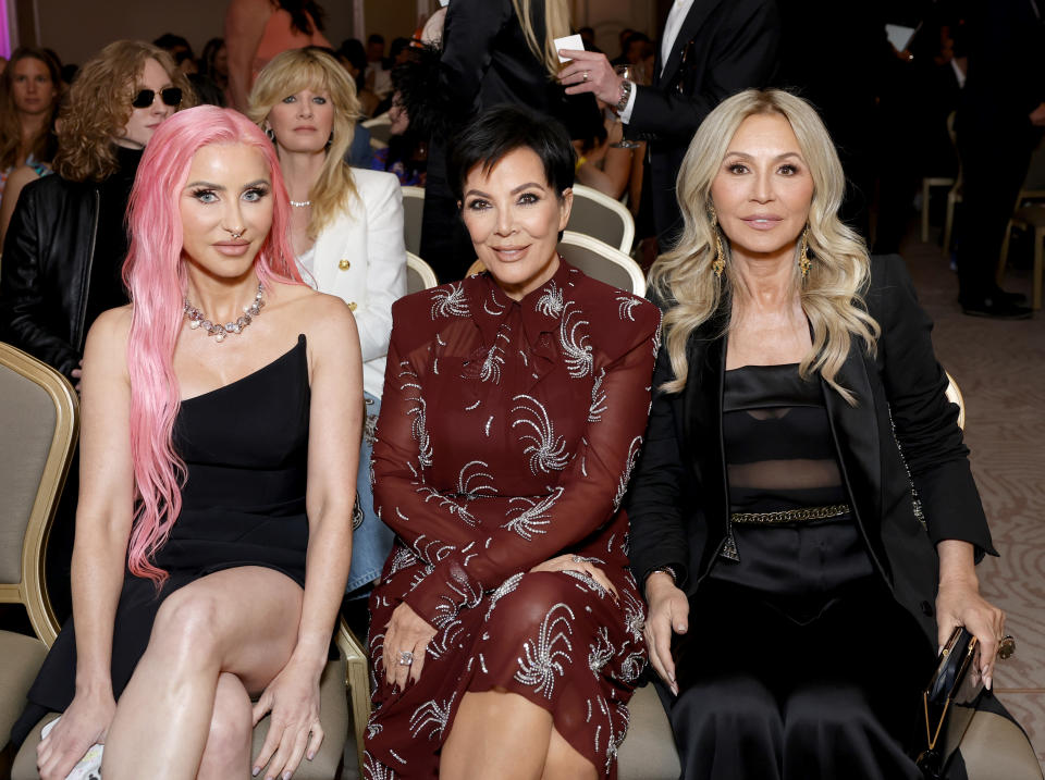 Claudia Soare, Kris Jenner, and Anastasia Soare - The Daily Front Row's Eighth Annual Fashion Los Angeles Awards - Beverly Hills -2024