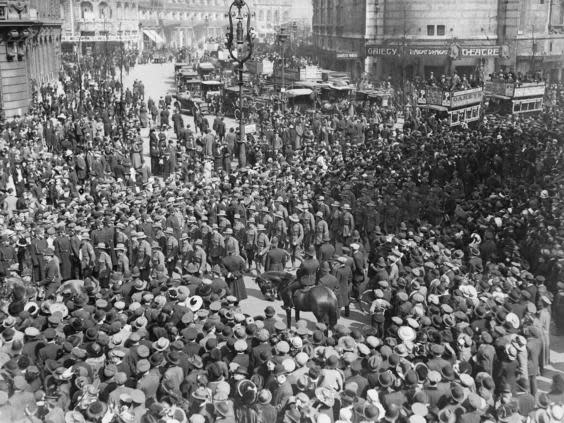 The first Anzac Day was held in 1916 (Getty)