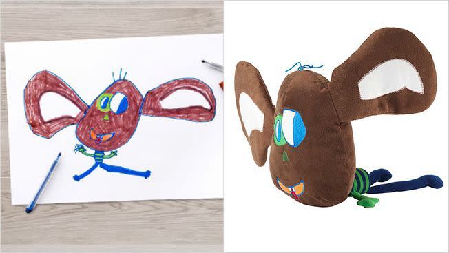 Une souris ? Une souris inspirée de Dumbo peut-être ?