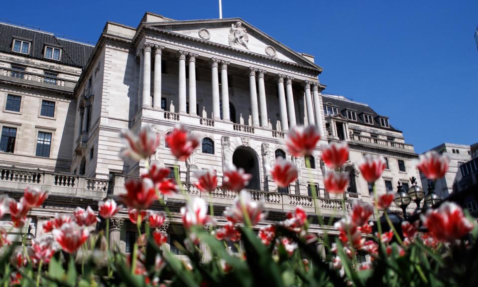 <span>The Bank of England ‘allowed inflation to peak at almost six times its target rate’, said Jacob Rees-Mogg. </span><span>Photograph: Tolga Akmen/EPA</span>
