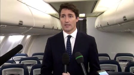 Canada’s Prime Minister Justin Trudeau apologizes for wearing brownface makeup in 2001