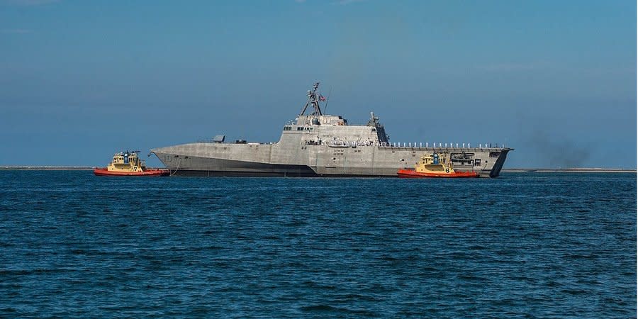 Warship USS Gabrielle Giffords