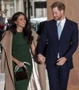 <p>Harry couldn't keep his eyes off of Meghan at the WellChild Awards. </p>