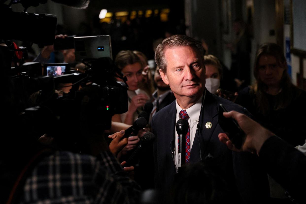 <span>Tim Burchett on Capitol Hill in Washington DC in October 2023.</span><span>Photograph: Leah Millis/Reuters</span>