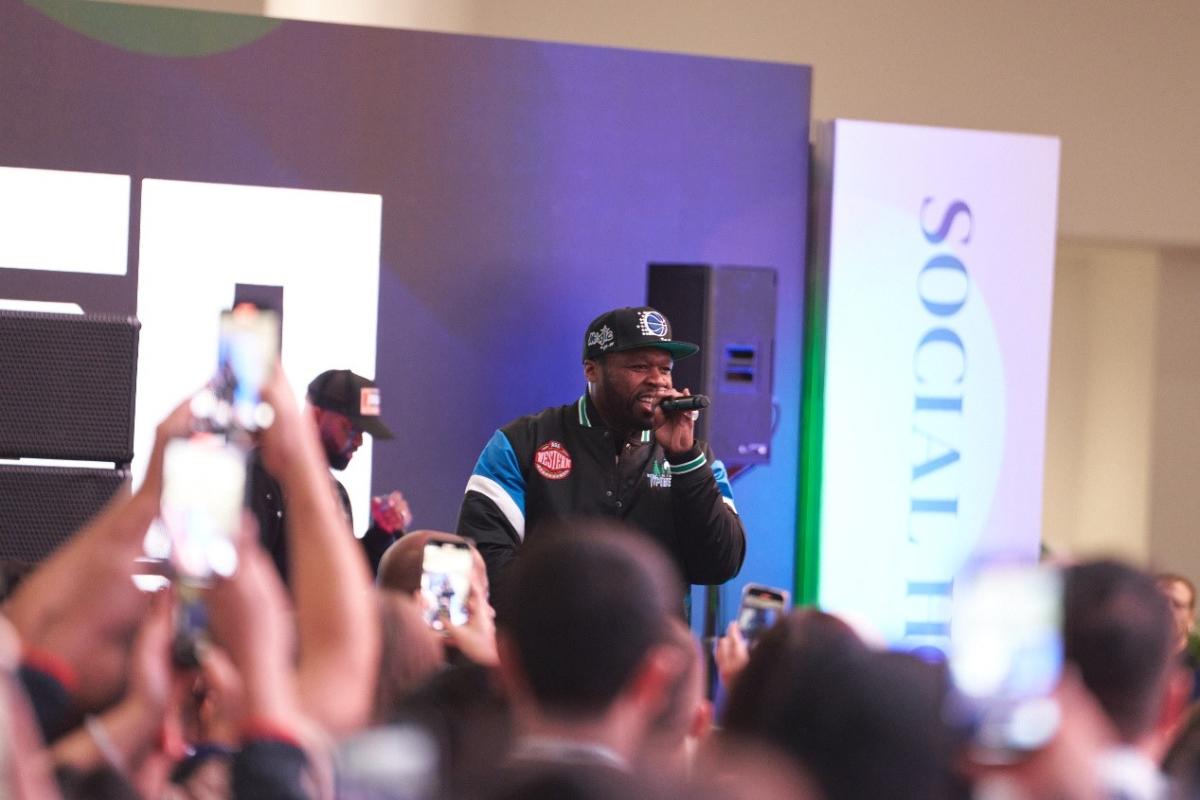 Curtis '50 Cent' Jackson Among Celebrity Lineup at MAGIC, PROJECT and  SOURCING at MAGIC in Las Vegas