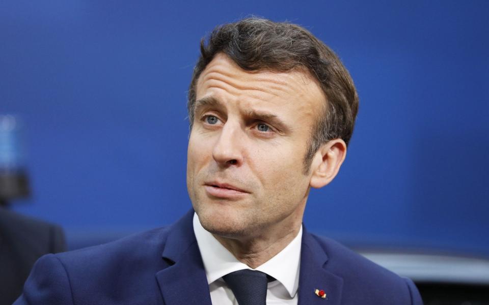 French President Emmanuel Macron - JULIEN WARNAND/EPA-EFE/Shutterstock 