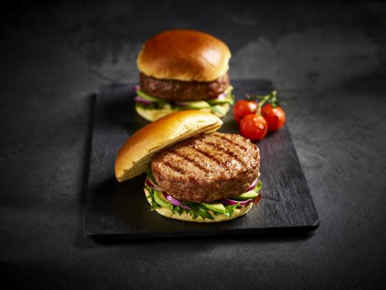 Morrisons' beef and bone marrow burger (Morrisons)