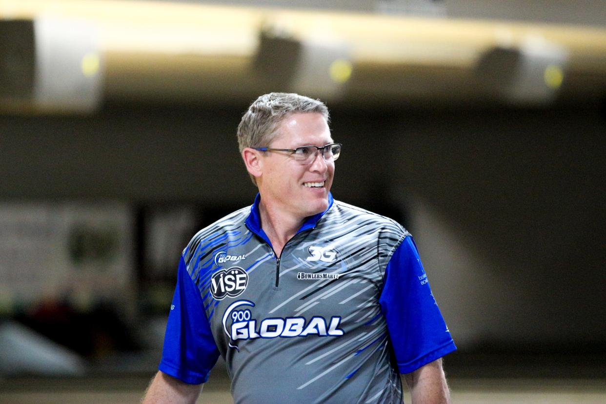 Chris Barnes, as seen at the PBA50 Cup in 2021 at South Plains Lanes.