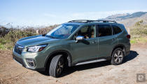 The boxy Subaru Forester (starting at $24,295) has grown over the years. From