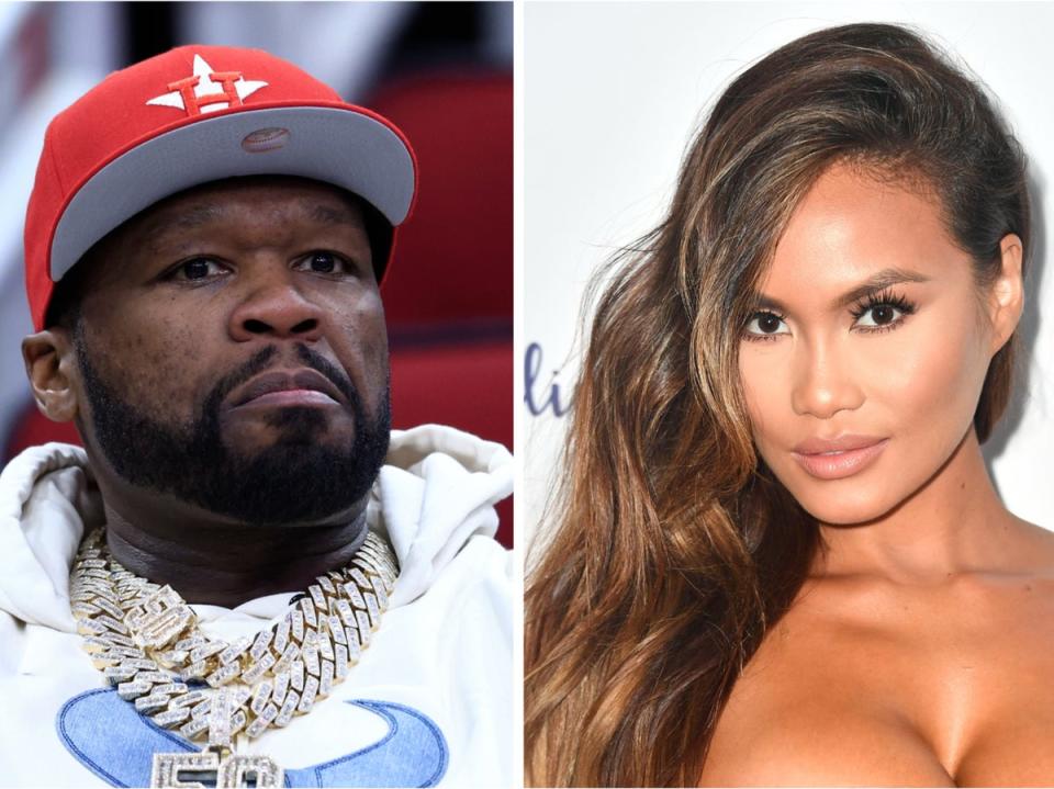 Daphne Joy, 50 Cent’s ex-girlfriend and mother to one of his children, is accused of being a “sex worker” in Mr Jones’ lawsuit (Getty Images)