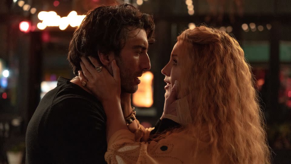 Justin Baldoni and Blake Lively in "It Ends With Us." - Nicole Rivelli/Sony Pictures