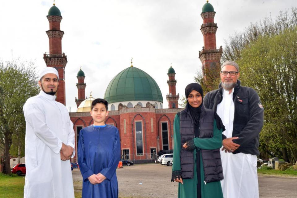 Bradford Telegraph and Argus: Left to right, Mohammed Shauaib, Mohammed Ali, Fathima Sajid, and Asif Iqbal