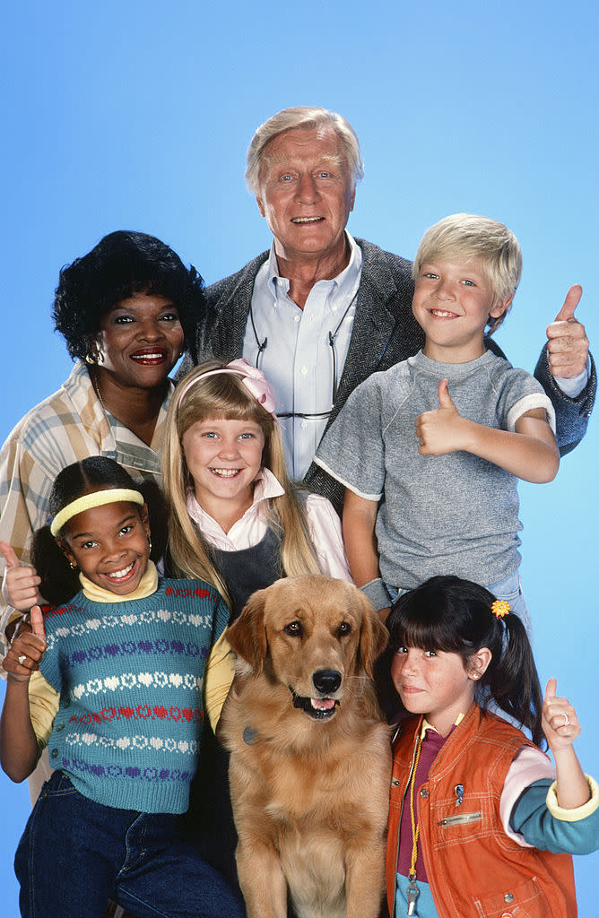 Soleil Moon Frye, front right, leads the second season cast of "Punky Brewster." (Photo: Gary Null/NBCU Photo Bank/NBCUniversal via Getty Images via Getty Images) 