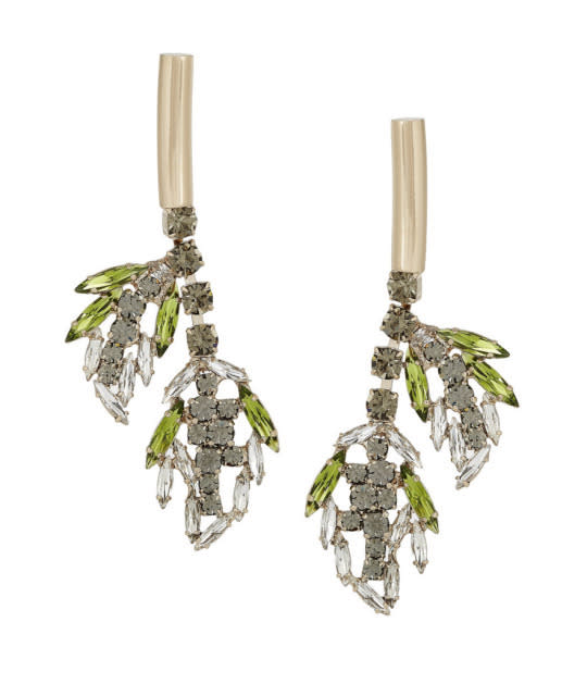 Marni Gold-Plated Crystal Earrings