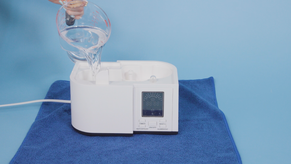 how to clean humidifier