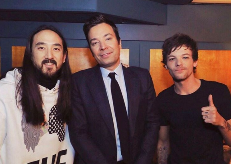 Louis appeared on The Tonight Show with his collaborator, Steve Aoki.
