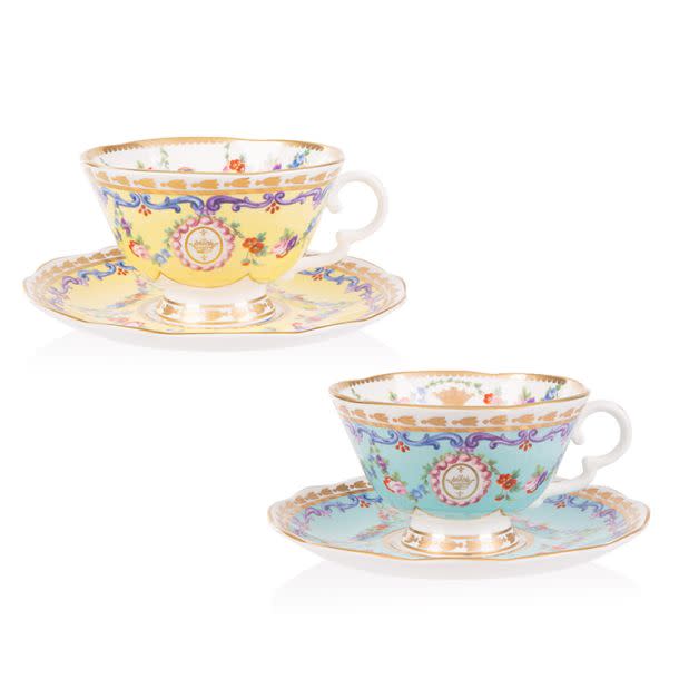 <p><a href="https://www.royalcollectionshop.co.uk/sevres-parrot-teacup-and-saucer-set.html" rel="nofollow noopener" target="_blank" data-ylk="slk:Shop Now;elm:context_link;itc:0;sec:content-canvas" class="link rapid-noclick-resp">Shop Now</a></p><p>Sèvres Parrot Teacup and Saucer Set</p><p>£350.00</p><p>royalcollectionshop.co.uk</p>