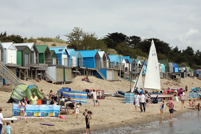 Abersoch's much sought-after beach huts