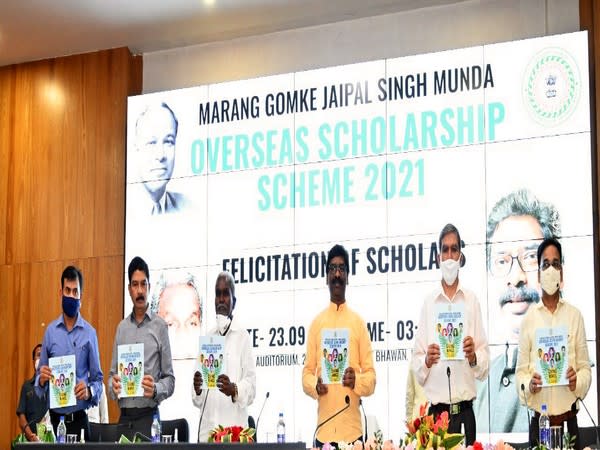 Jharkhand Government's Marang Gomke Jaipal Singh Munda Overseas Scholarship Scheme aims to help tribal communities pursue higher education abroad. (Photo/ANI)