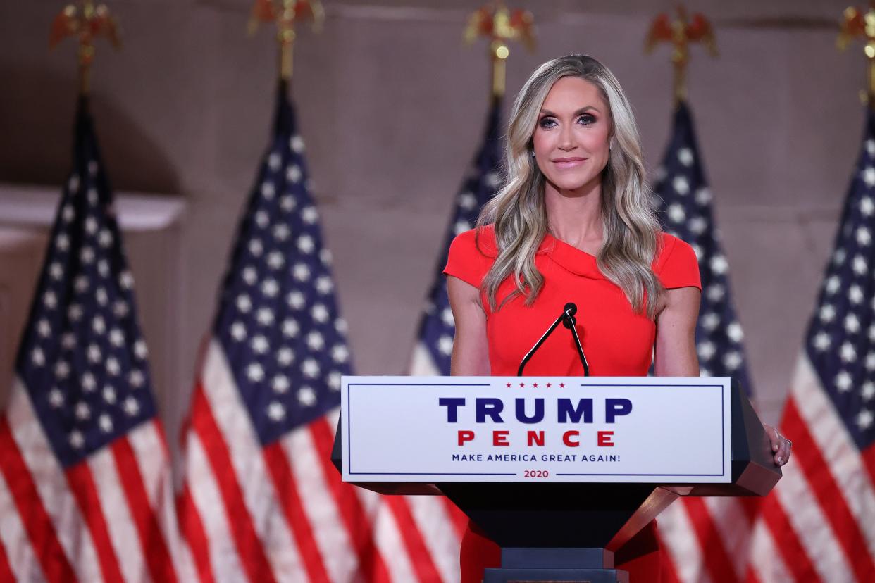 <p>File Image: <br>‘Look if he does not remain President for the next four years,  I truly believe that he will probably consider running again in 2024,’ said Lara Trump</p> (Getty Images)