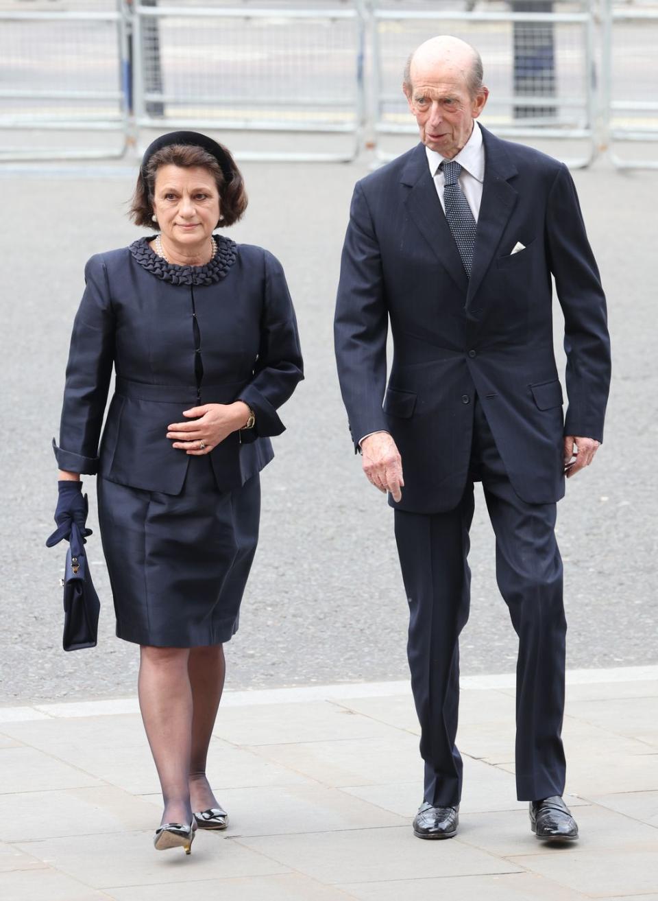 <p>The Duke attended the memorial <a href="https://www.townandcountrymag.com/society/tradition/g39571826/prince-philip-memorial-service-2022-photos/" rel="nofollow noopener" target="_blank" data-ylk="slk:service for Prince Philip;elm:context_link;itc:0;sec:content-canvas" class="link ">service for Prince Philip </a>with his daughter-in-law, Sylvana Tomaselli. </p>