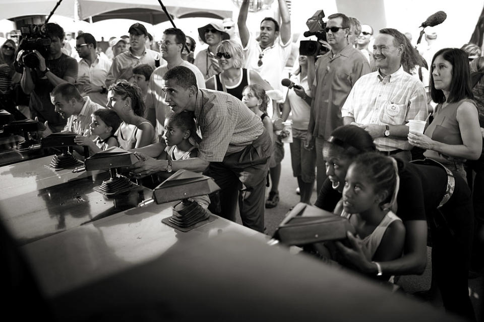 Campaigning at the Iowa State Fair