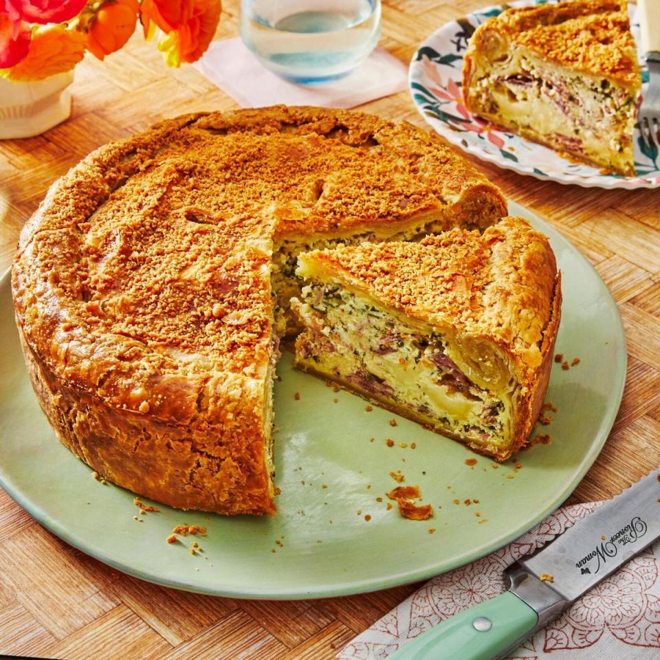 easter dinner ideas pizza rustica