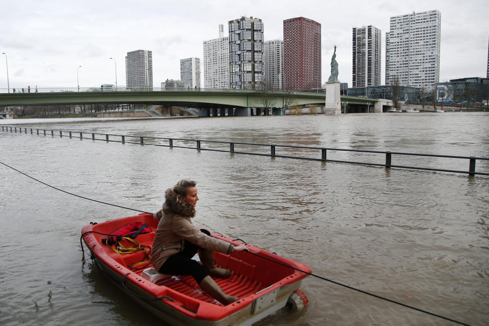 Heavy rains bring flooding to France