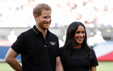 The Duke and Duchess of Sussex, who have launched a new foundation - Credit: PA
