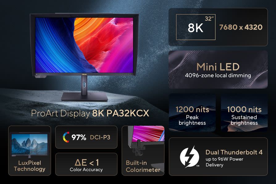 ASUS's ZenScreen Smart 27-inch monitor is the first with Google TV