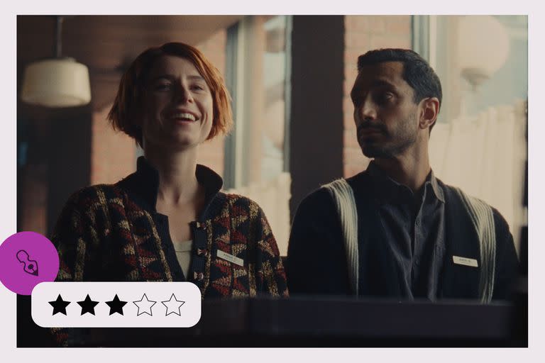 Jessie Buckley y Riz Ahmed en Ámame hasta con las uñas, lo nuevo de Apple TV+