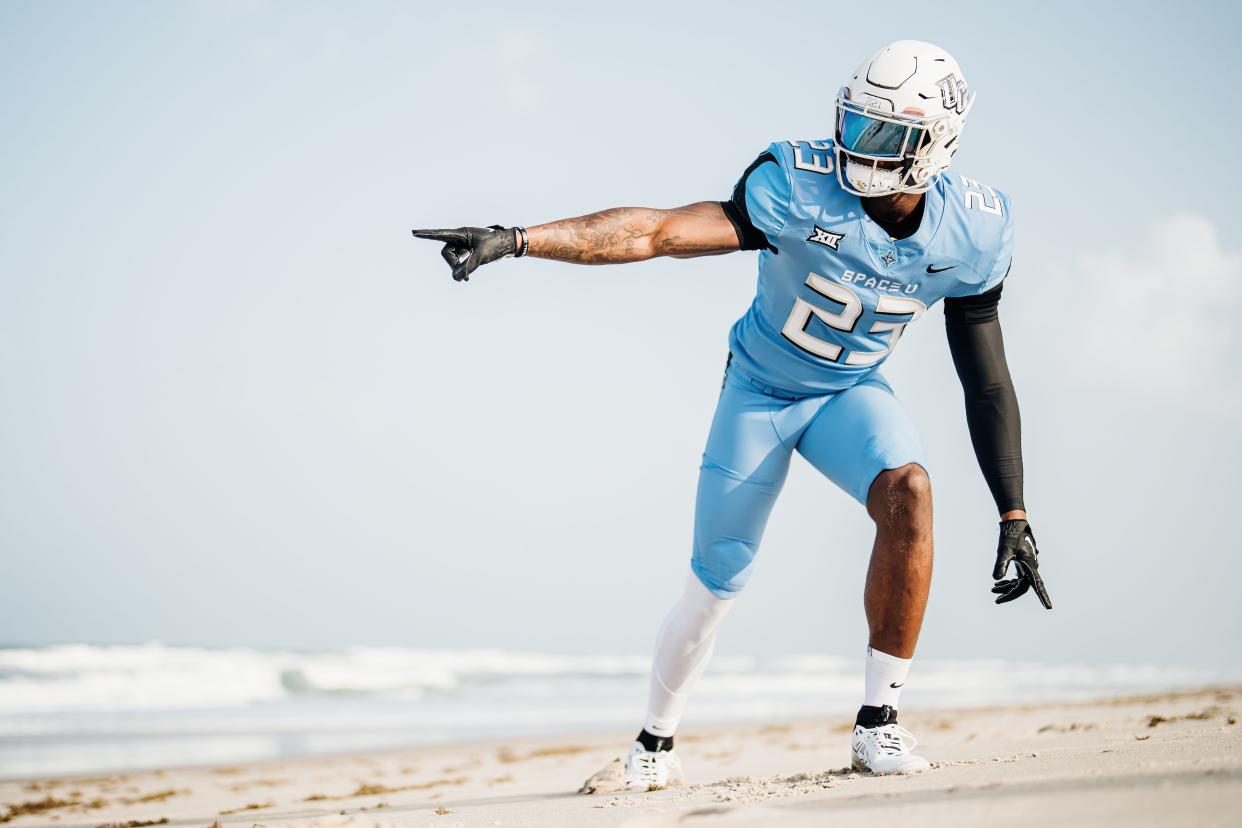 UCF will wear these uniforms for its annual Space Game on Nov. 11.