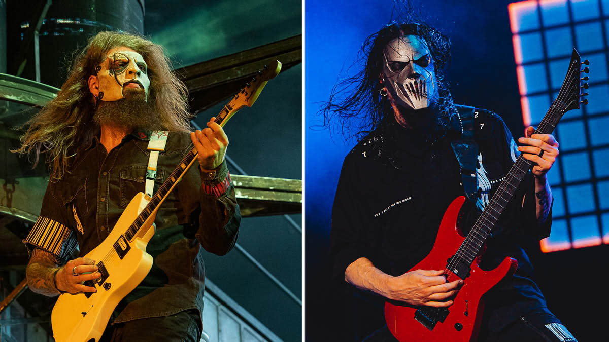  Mick Thomson and Jim Root 