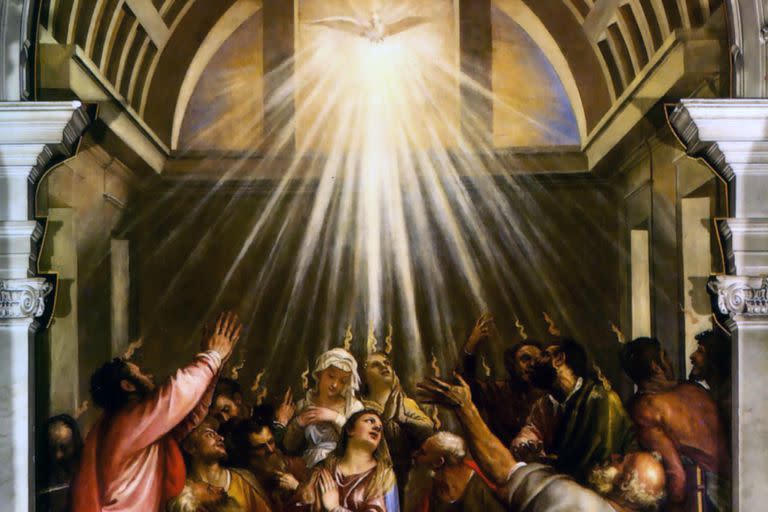 Pentecostés (1546), de Tiziano