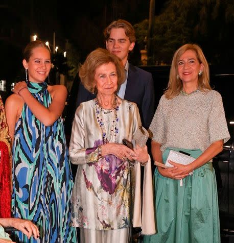 Irene Urdangarin en la preboda de la princesa Teodora de Grecia