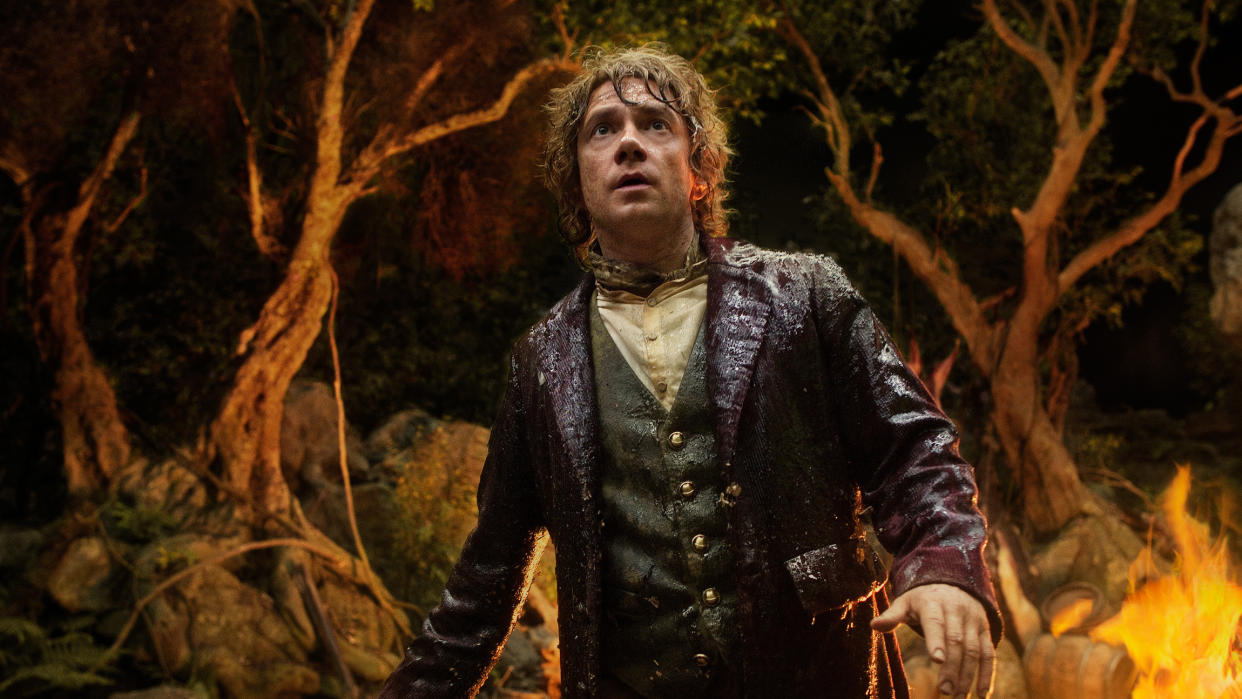 Martin Freeman in 'The Hobbit: An Unexpected Journey'. (Credit: Warner Bros)