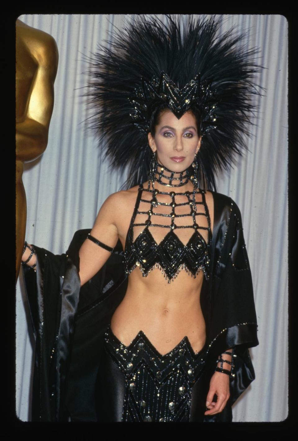 cher at academy awards