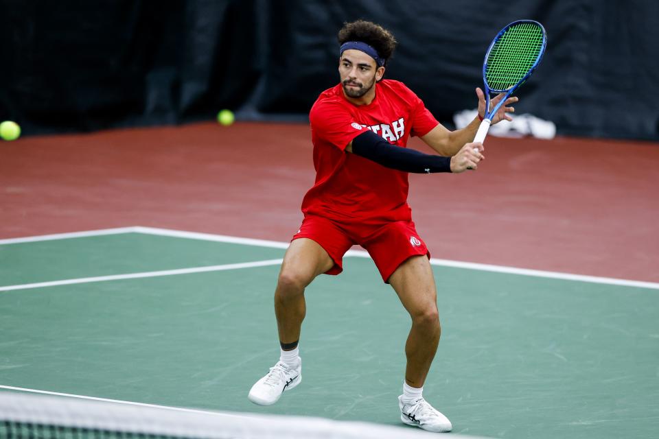 The 19th-ranked Utah men’s tennis team will face Old Dominion in the first round of the NCAA Tournament in Chapel Hill, North Carolina. | Hunter Dyke, Utah <a class="link " href="https://sports.yahoo.com/mlb/teams/oakland/" data-i13n="sec:content-canvas;subsec:anchor_text;elm:context_link" data-ylk="slk:Athletics;sec:content-canvas;subsec:anchor_text;elm:context_link;itc:0">Athletics</a>