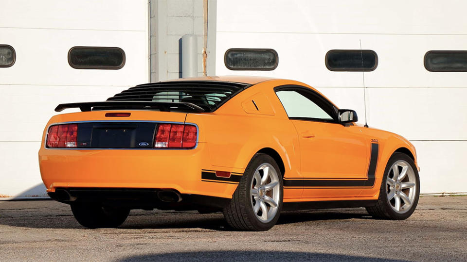 Parnelli Jones's personal 2007 Ford Mustang Saleen Parnelli Jones