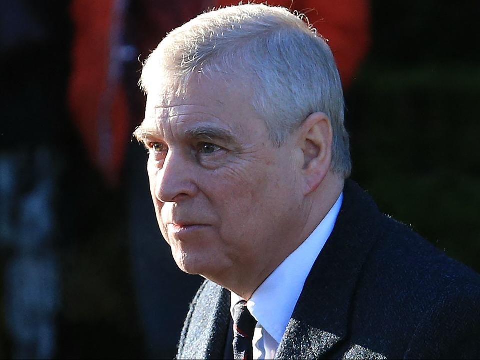 Prince Andrew has accepted service of a US sexual assault lawsuit (AFP via Getty Images)