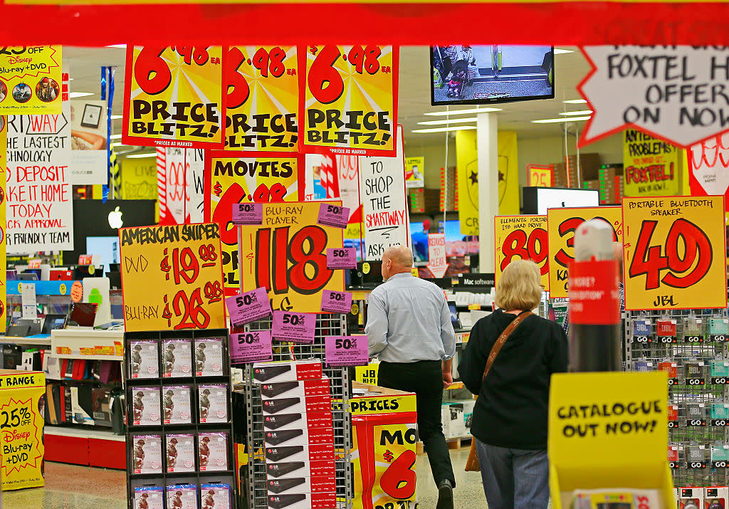 JB Hi-Fi has announced a huge sale. Image: Getty