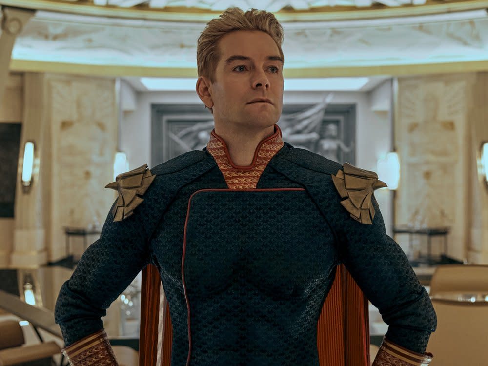 Antony Starr spielt in "The Boys" die Figur Homelander. (Bild: Amazon Studios)