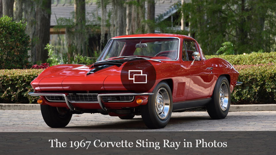 A 1967 Corvette Sting Ray.
