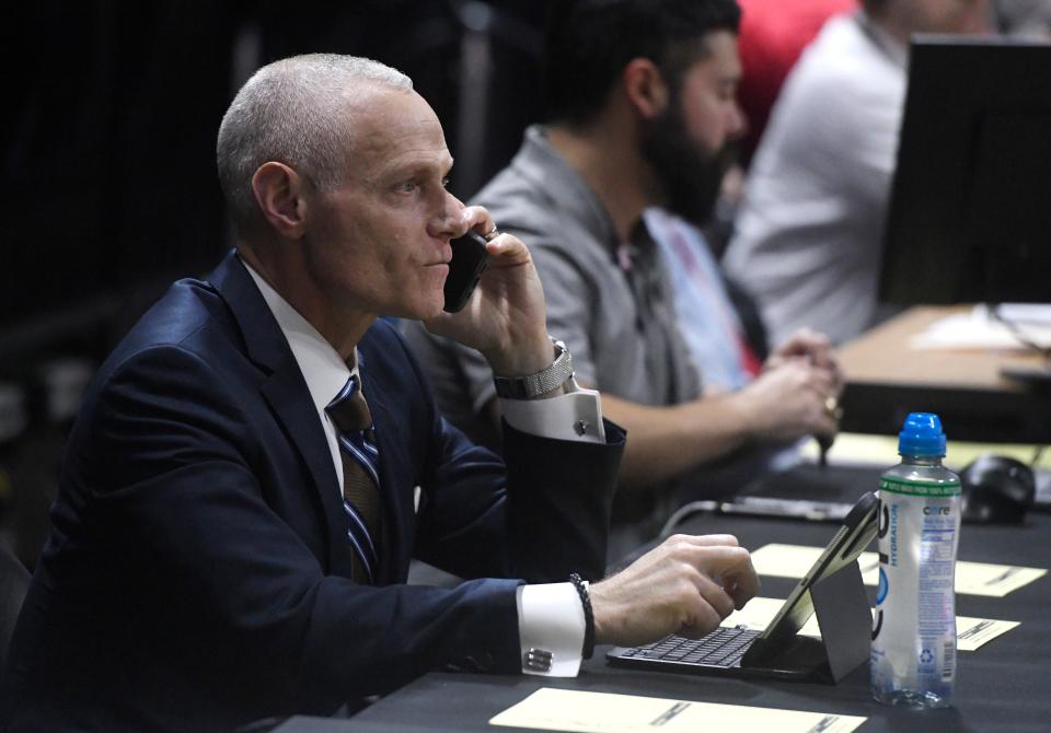 Commissioner Brett Yormark said the Big 12 has "an appetite to be a national conference" so he's interested in continued expansion. Yormark made the comments Friday after the conference's spring meetings concluded in West Virginia.